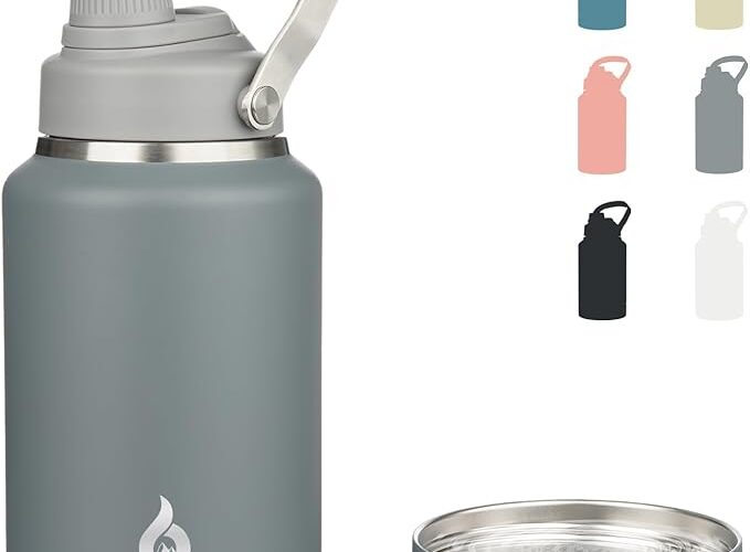 64 oz stainless steel water bottle